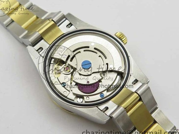 MiroTime 0520 ModernLook Datejust 31mm 278273 SS YG BP Maker Best Edition White MOP Diamonds Dial on SS YG Oyster Bracelet 2723